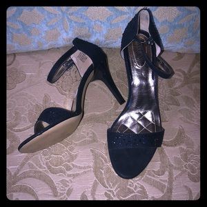 Alfani midnight blue studded heels